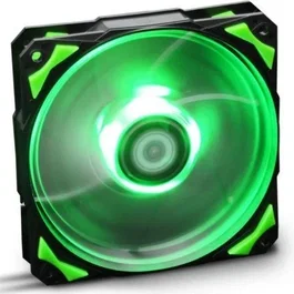 NOX Ventilador de Caja Hummer H-FAN con LED Verde - 12cm x 12cm